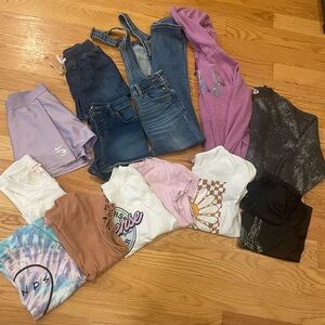 Girls mixed bundle size 8 (medium)